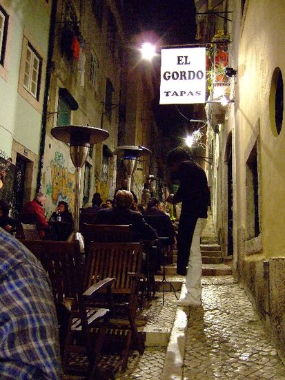 Von der Schräglage liessen wir uns nicht beirren  