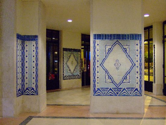 Innenleben des Bahnhofes