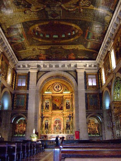 Innenleben der Kirche IGREJA SÃO ROQUE