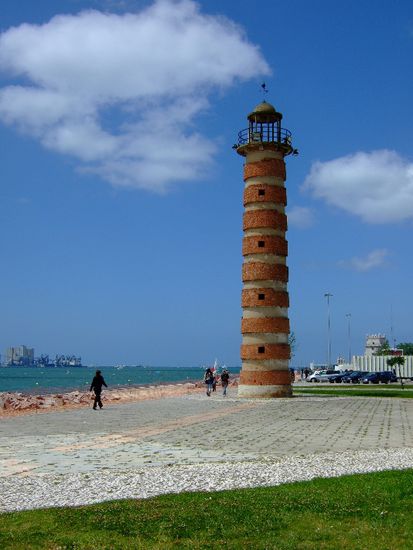 Leuchturm am Ufer von BELÉM