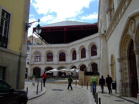 Bahnhof ROSSIO auf der Seite