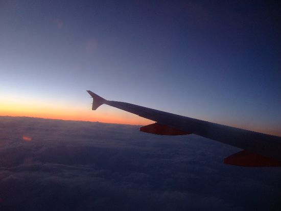 Per easyjet nach Hause  