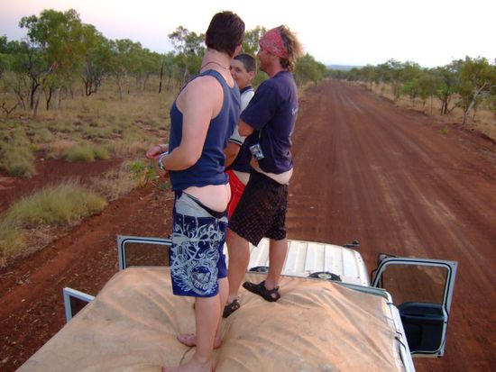 Die Kehrseite des Sonnenunterganges (Blankgezogen)