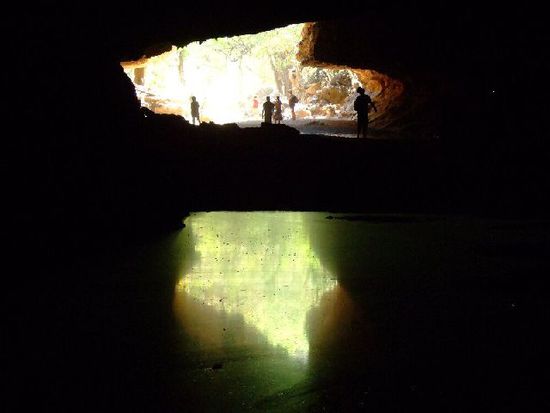 Eindruecke aus dem Innern des TUNNEL CREEK