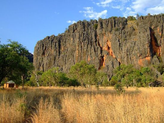 Zufahrt zur WINDJANA GORGE