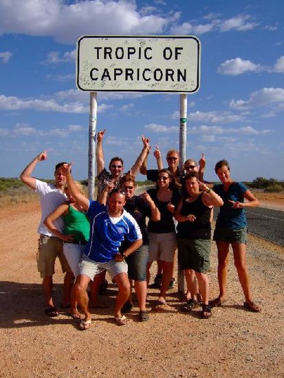 TROPIC OF CAPRICORN - Südlichste Sonnenwendepunkt