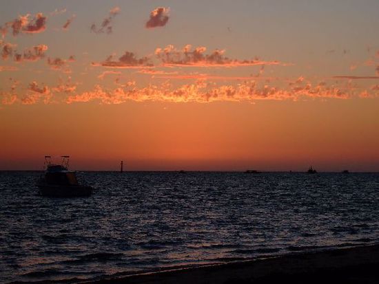 Sonnenuntergang bei DENHAM