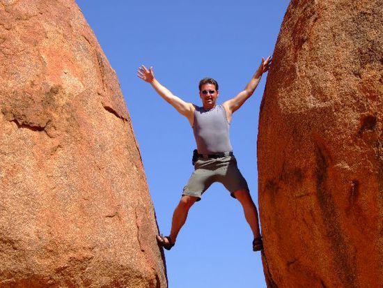 Ich auf den wohl bekanntesten DEVIL MARBLES