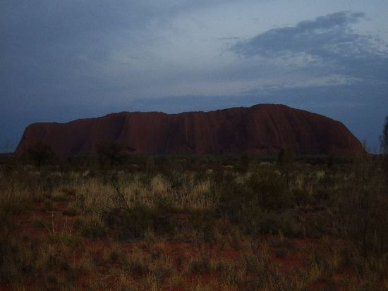 Gute Nacht ULURU (Ayers Rock)