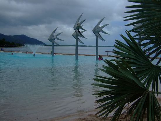 Die Strandlagune von CAIRNS