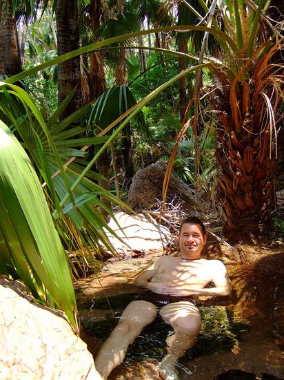 Erfrischendes Bad bei 32*C in der ZEBEDEE GORGE