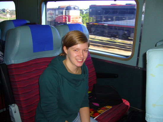 Diese zwei Sitze waren meins für die Zeit der Reise