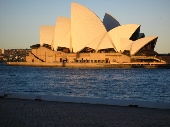 Sydney Opera House in Abenddämmerung