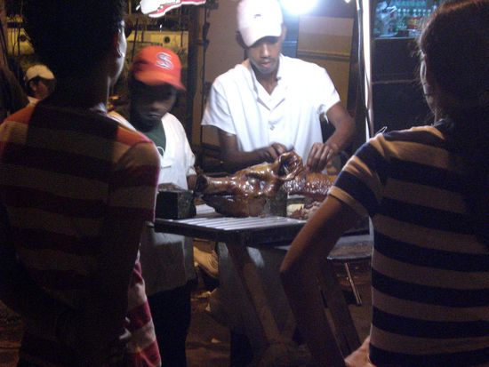 Mhm lecker Spanferkel