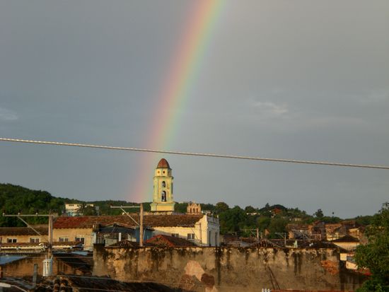 Ob da wohl ein Goldtopf auf uns wartet...
