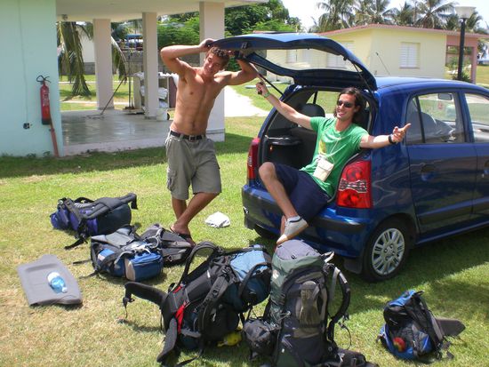 Und das soll alles da rein???