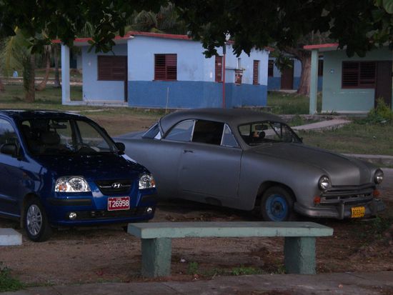 Wie gerne hätten wir hier die Autos getauscht!!!