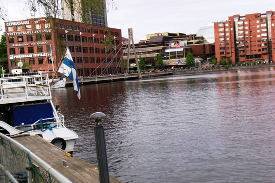 Der Hafen von Tampere
