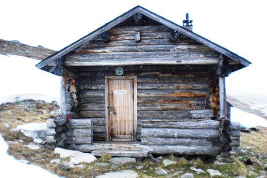 Saanajärvi-Hütte - im wilden Norden.