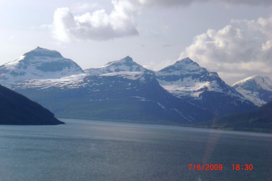 Endlich - der erste Fjord