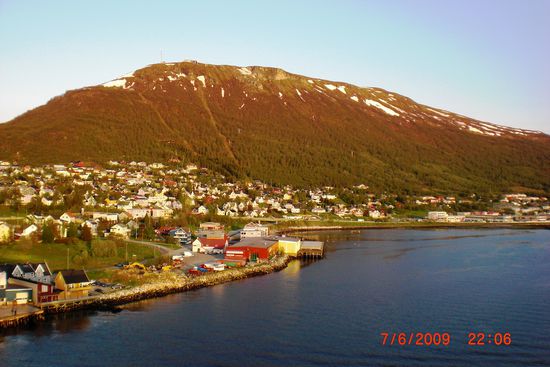 Der Festland-Stadtteil von Tromsö