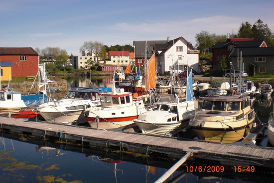 Der Hafen von Kabelvag -