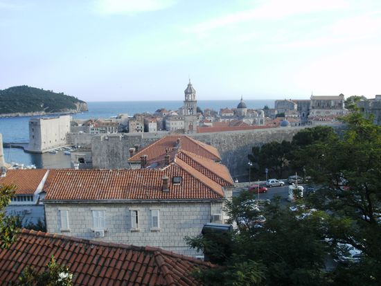 Blick auf die Altstadt von etwas höher...