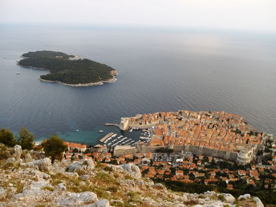 Letztes Bild von Dubrovnik - weil´s so schön war... (nicht nur wegen dem Cocktail)