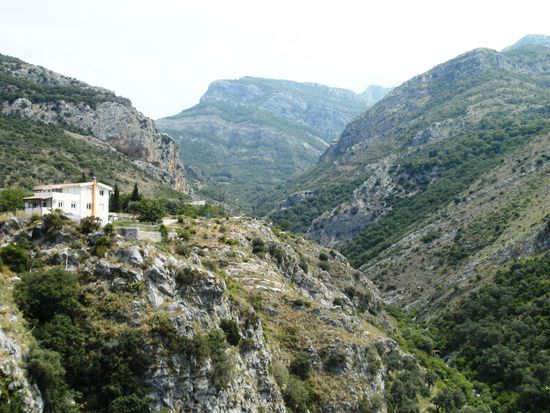 Blick ins raue Hinterland