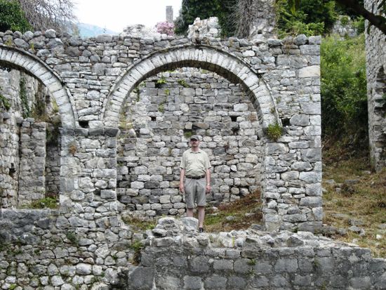 Auch Menschen können Tarnfarbe haben - hier der Autor dieses Berichts