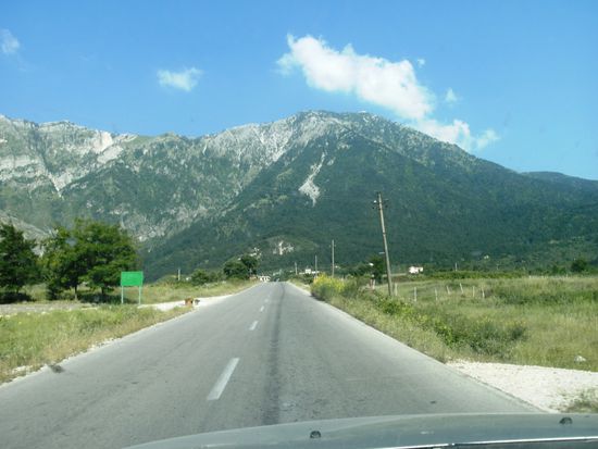 Anfahrt zum Llogara-Pass