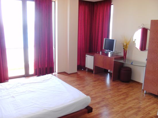 Unser Zimmer im Hotel Brilant