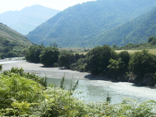 Vjosa-Tal bei Kelcyre