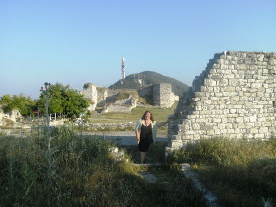 Monika auf der Burg
