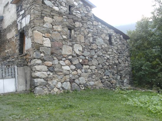 Jahrhundertealte Backsteinmauern...