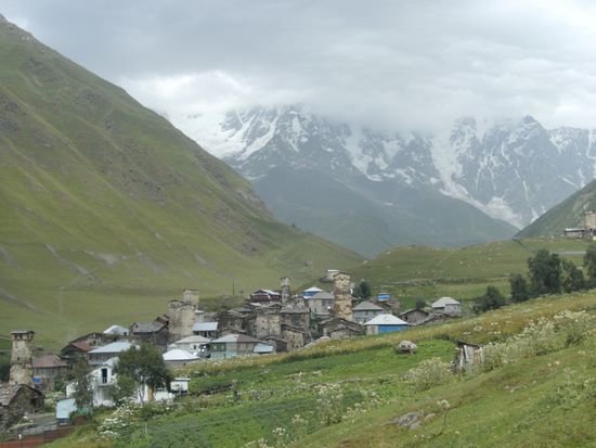 Ushguli im Enguri-Tal