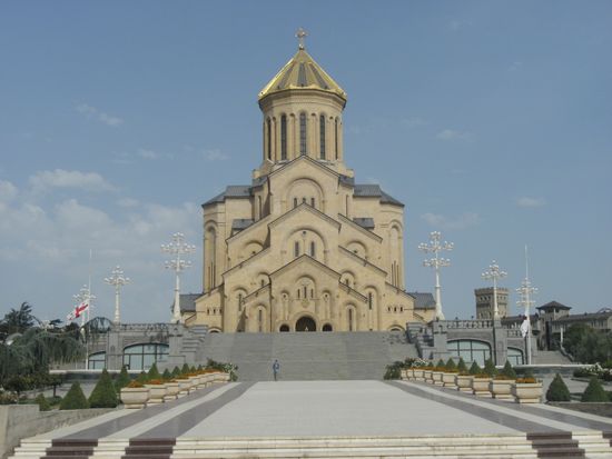 Zminda-Sameba-Kathedrale in Tiflis - das neue Wahrzeichen der Stadt