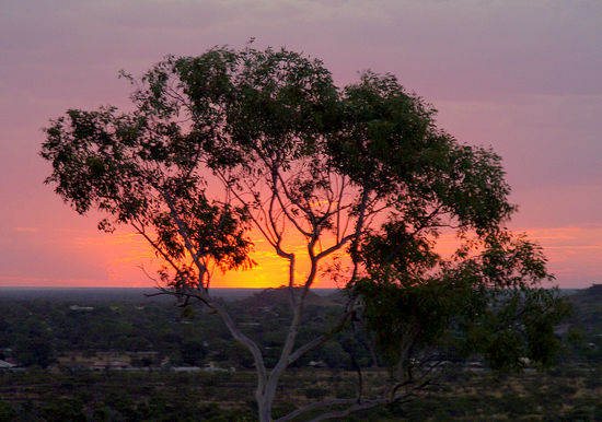...Sunset in Tennant Creek...