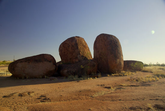 ...Devil's Marbles zum ersten...