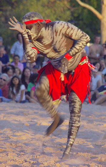 ...auf einer Aborigine Tanzveranstaltung (ausnahmesweise nicht für Touries)...