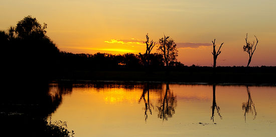 ...Sonnenuntergang im Kakadu...