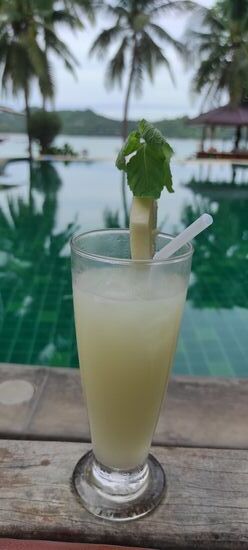 Es gibt hier auch leckere Smoothies und Fruchtshakes