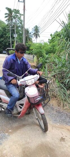 Unser Rollerverleiher meinte, es sei kein Thai, eher Myanmar