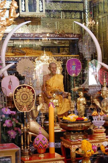 mumifizierter Mönch