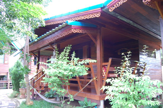 Unser Bungalow fuer die nachsten 2 Naechte