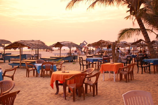 In der Abenddämmerung