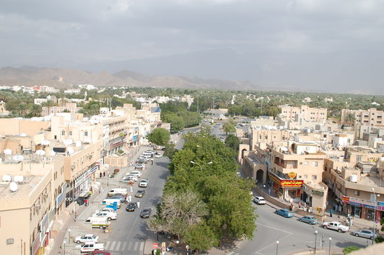 Ausblick vom Turm auf Nizwa