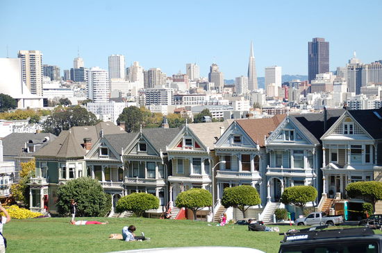 Painted Ladies von SF - man nennt sie auch die 6 Schwestern, obwohl es richtig 6 Schwestern - 1 Bruder heißt
