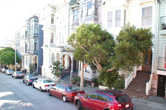 Strassenbild in SF