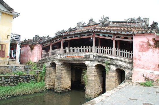 Die japanische Brücke - das Wahrzeichen von Hoi An